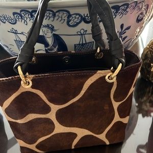 New Small hide Italian tote